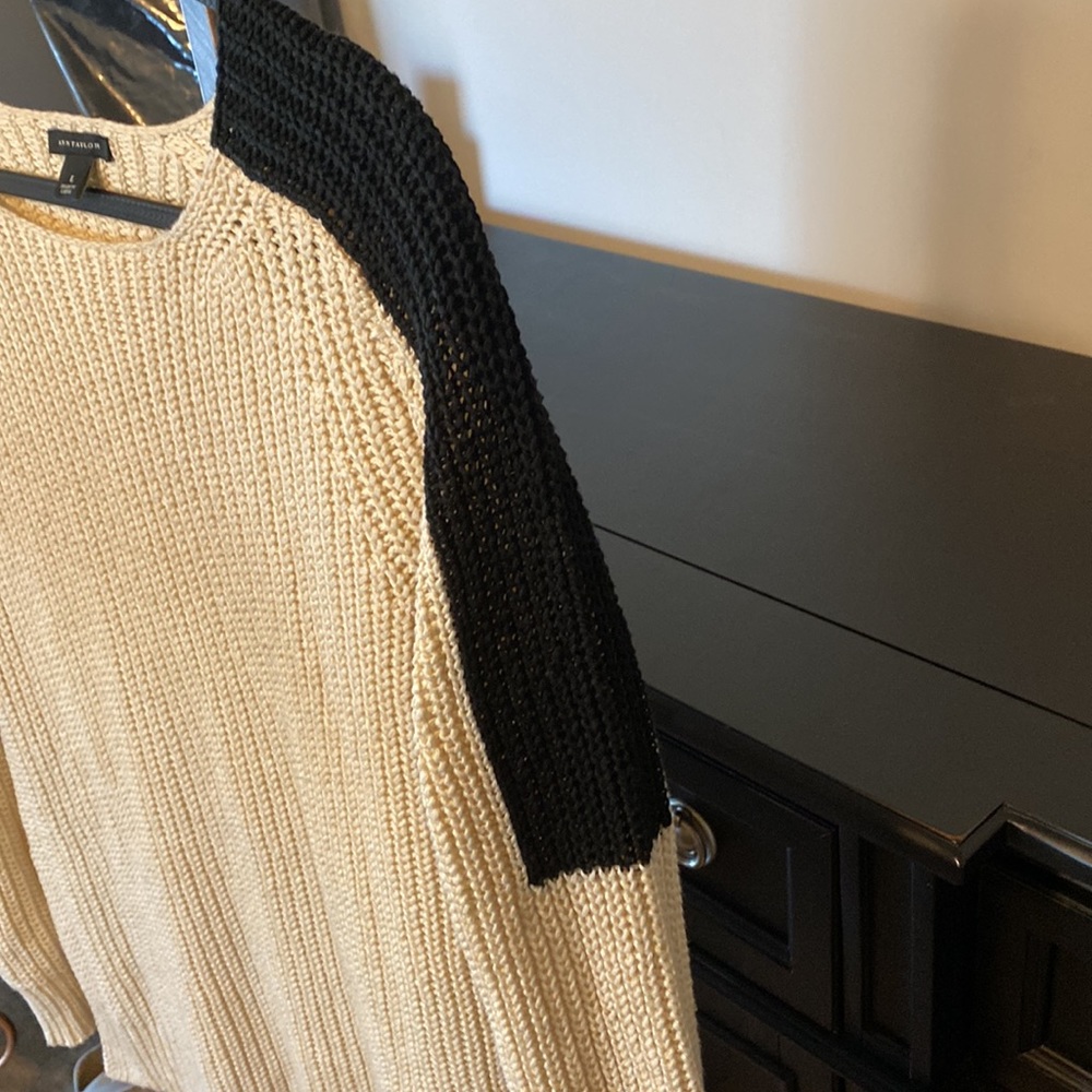 Ann Taylor Block Shoulder Sweater - Picture 6 of 9
